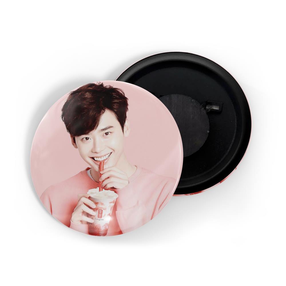 dhcrafts Fridge Magnet K-Drama Korean Actor Multicolour Lee Jong-suk D3 Glossy Finish Design Pack of 1